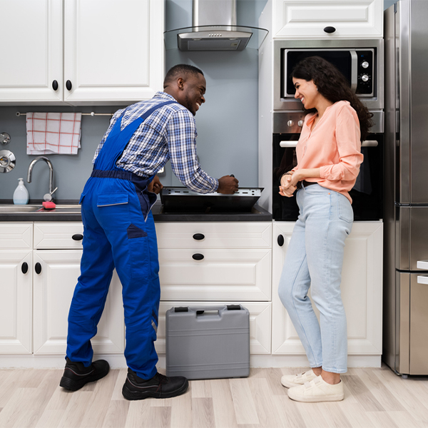 what kind of warranty do you offer on your cooktop repair services in George Mason VA